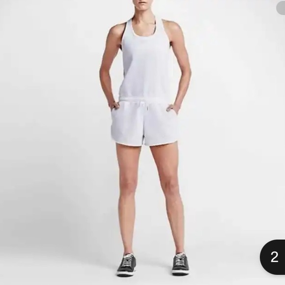 Nike Hyper Mesh Tennis Court Jumpsuit - Picture 1 of 6